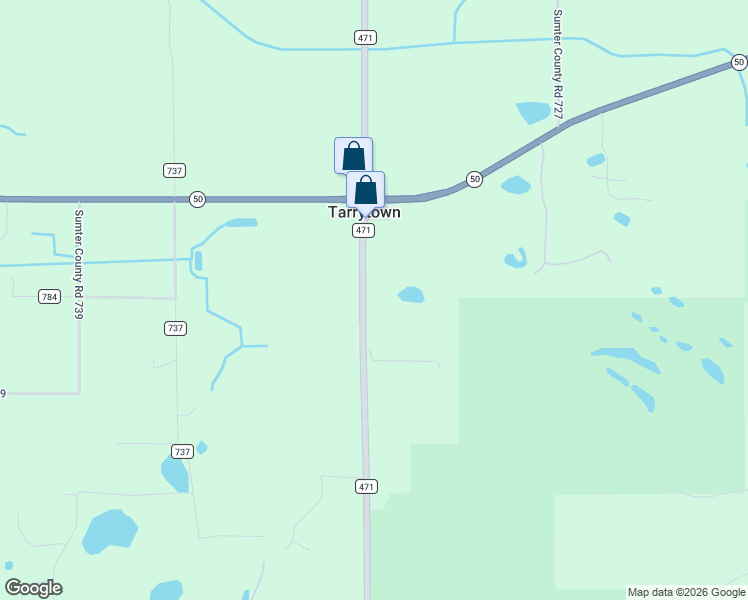 map of restaurants, bars, coffee shops, grocery stores, and more near 14020 Florida 471 in Webster