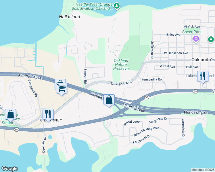 map of restaurants, bars, coffee shops, grocery stores, and more near 990 Trailside Court in Oakland