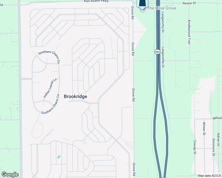map of restaurants, bars, coffee shops, grocery stores, and more near 15486 Brookridge Boulevard in Brooksville