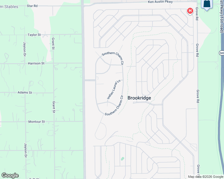 map of restaurants, bars, coffee shops, grocery stores, and more near 8502 Indian Laurel Lane in Brooksville