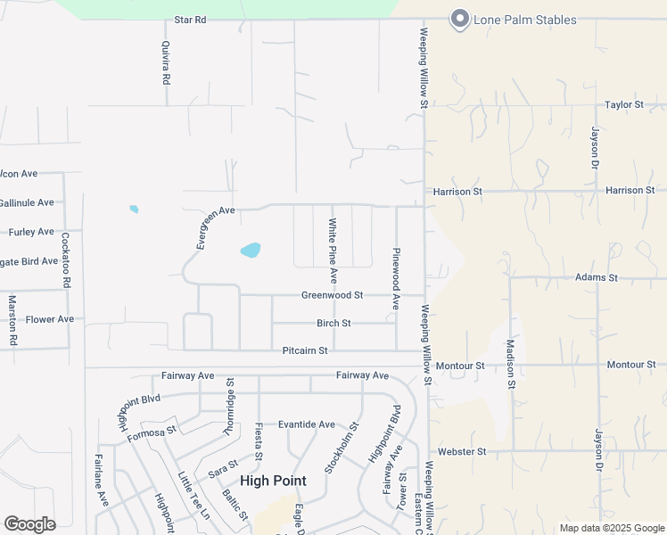 map of restaurants, bars, coffee shops, grocery stores, and more near Kelly Ann Loop in High Point
