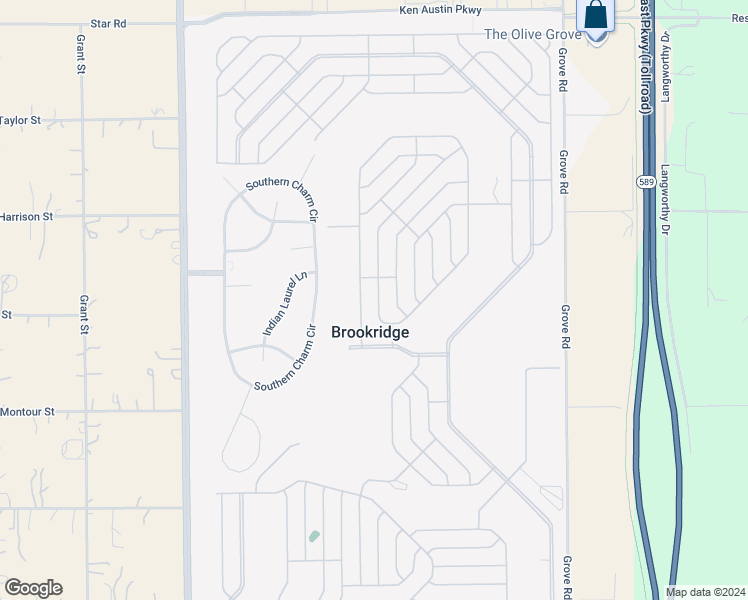 map of restaurants, bars, coffee shops, grocery stores, and more near 14889 Rialto Avenue in Brooksville