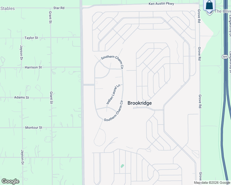 map of restaurants, bars, coffee shops, grocery stores, and more near 8502 Indian Laurel Lane in Brooksville