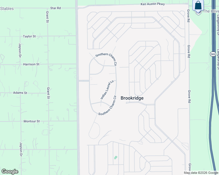 map of restaurants, bars, coffee shops, grocery stores, and more near 8502 Indian Laurel Lane in Brooksville