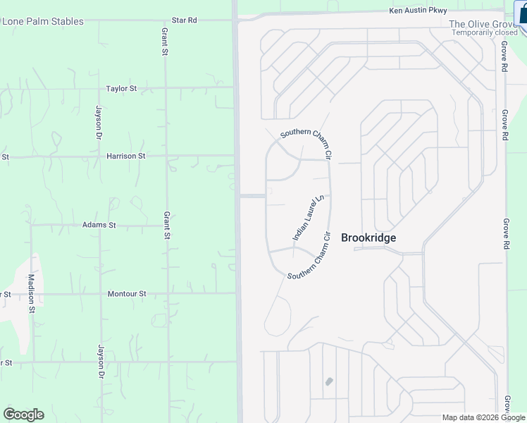 map of restaurants, bars, coffee shops, grocery stores, and more near 9687 Southern Charm Circle in Brooksville