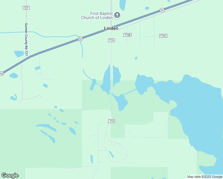 map of restaurants, bars, coffee shops, grocery stores, and more near 14702 County Road 719 in Webster