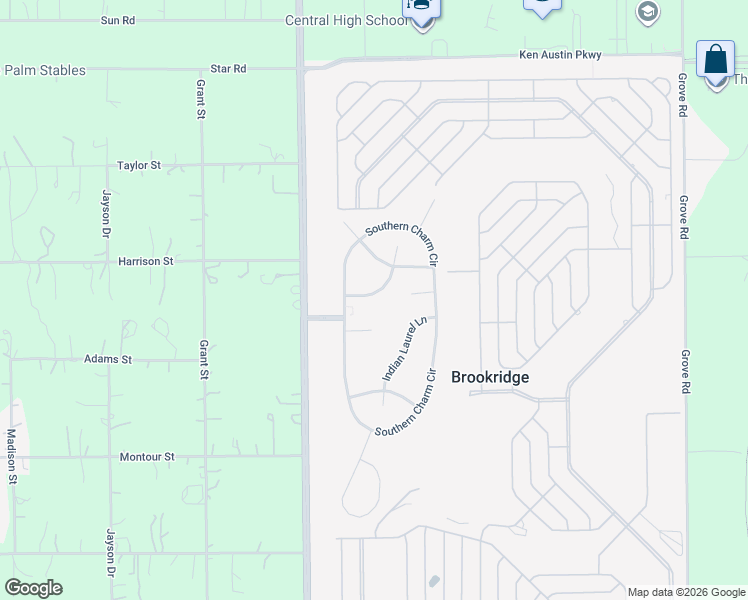 map of restaurants, bars, coffee shops, grocery stores, and more near 8524 Pinetop Ridge Lane in Brooksville