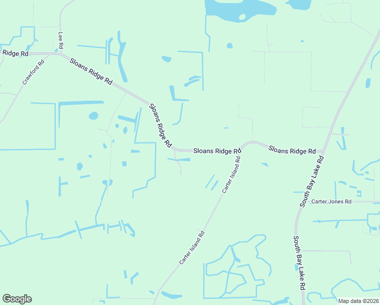 map of restaurants, bars, coffee shops, grocery stores, and more near 1850 Sloans Ridge Road in Groveland