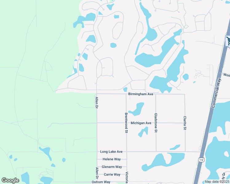 map of restaurants, bars, coffee shops, grocery stores, and more near 8852 Mississippi Run in Spring Hill