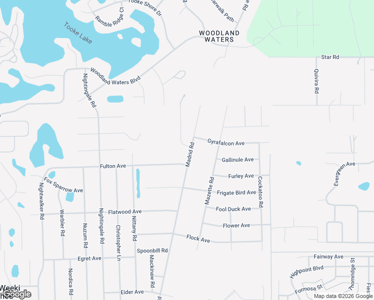 map of restaurants, bars, coffee shops, grocery stores, and more near 9009 Mavis Road in Spring Hill