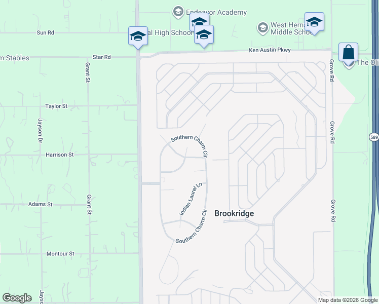 map of restaurants, bars, coffee shops, grocery stores, and more near 14315 Holly Hammock Lane in Brooksville