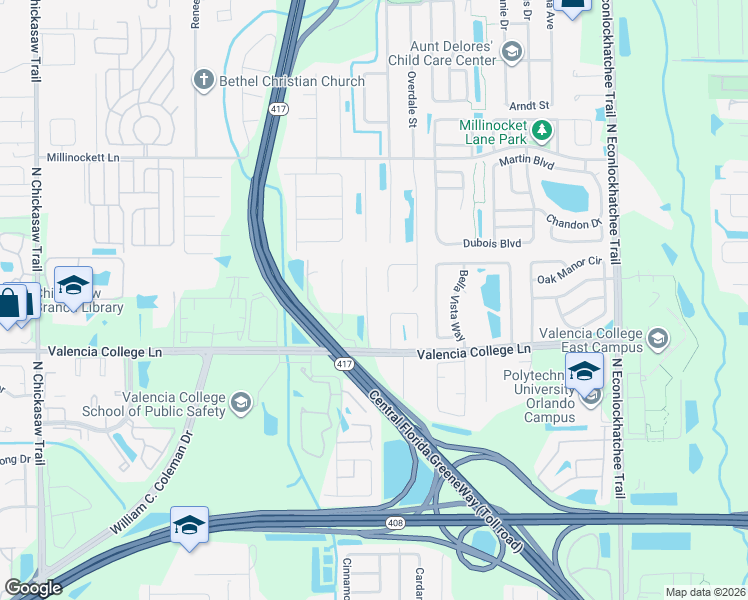 map of restaurants, bars, coffee shops, grocery stores, and more near 874 Grassy Island Lane in Orlando