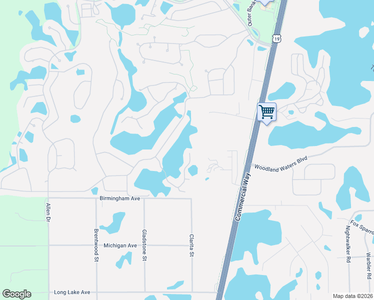 map of restaurants, bars, coffee shops, grocery stores, and more near 8904 Jericho Road in Spring Hill