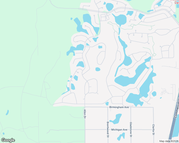map of restaurants, bars, coffee shops, grocery stores, and more near 9251 Butler Boulevard in Spring Hill
