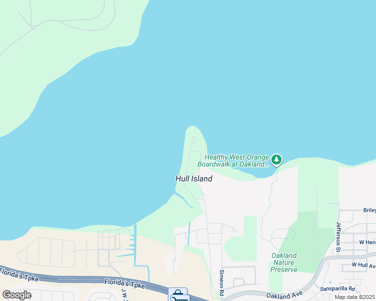 map of restaurants, bars, coffee shops, grocery stores, and more near 1208 Hull Island Drive in Oakland