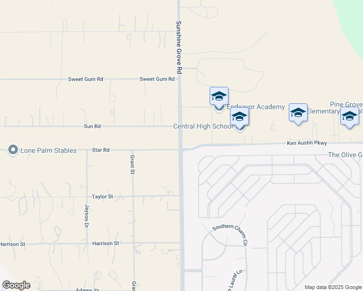 map of restaurants, bars, coffee shops, grocery stores, and more near 14325 Ken Austin Parkway in Brooksville