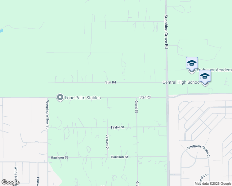 map of restaurants, bars, coffee shops, grocery stores, and more near 13223 Star Road in Brooksville