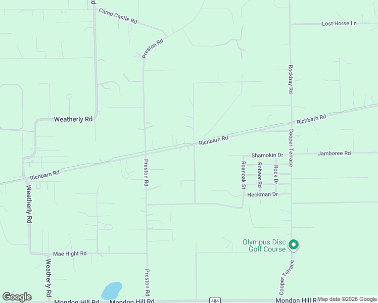 map of restaurants, bars, coffee shops, grocery stores, and more near 25256 Richbarn Road in Brooksville