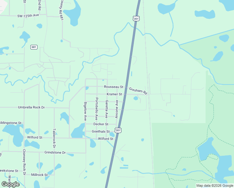 map of restaurants, bars, coffee shops, grocery stores, and more near Kramer Street in Webster