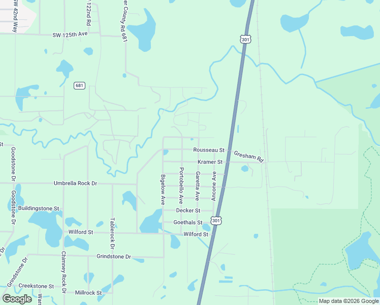 map of restaurants, bars, coffee shops, grocery stores, and more near 9447 Rousseau Street in Webster