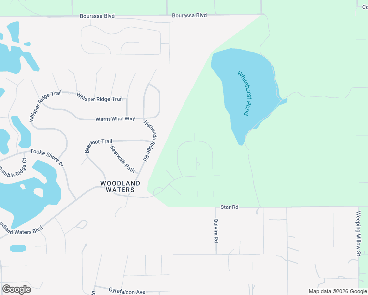 map of restaurants, bars, coffee shops, grocery stores, and more near 9602 Pantera Loop in Brooksville