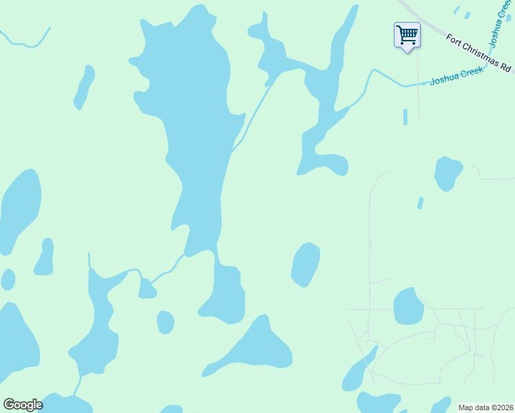map of restaurants, bars, coffee shops, grocery stores, and more near 21351 Fort Christmas Road in Christmas