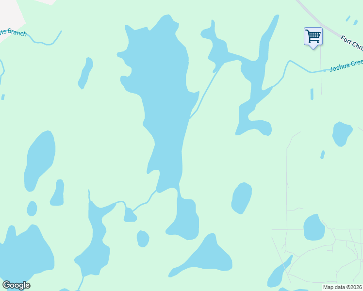 map of restaurants, bars, coffee shops, grocery stores, and more near Fort Christmas Road in Christmas