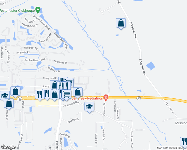 map of restaurants, bars, coffee shops, grocery stores, and more near 14686 Lady Victoria Boulevard in Orlando
