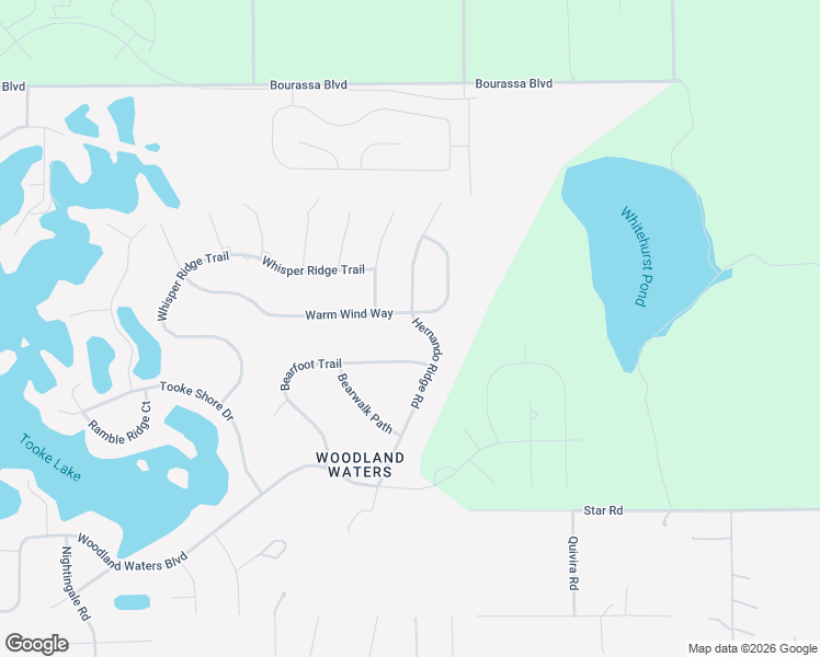 map of restaurants, bars, coffee shops, grocery stores, and more near 11284 Warm Wind Way in Weeki Wachee