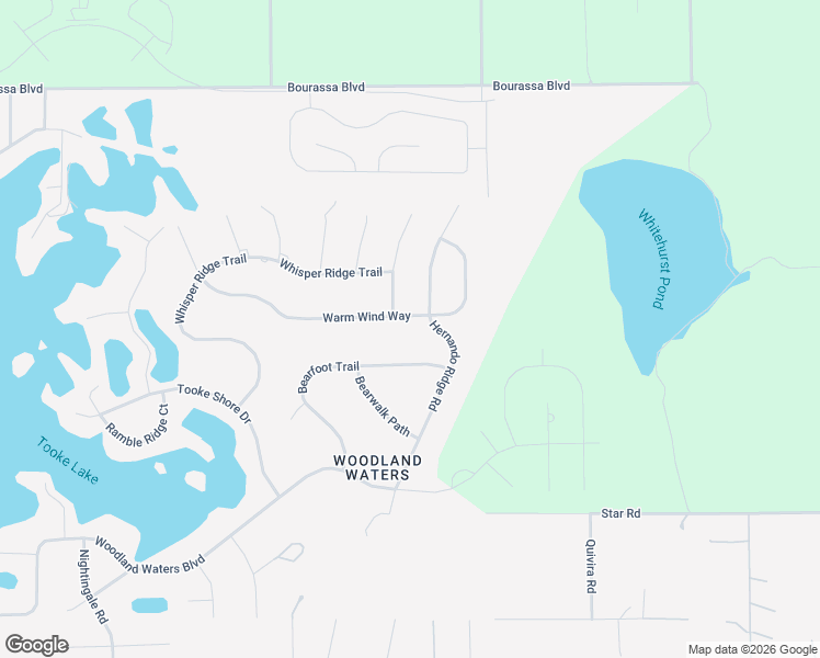 map of restaurants, bars, coffee shops, grocery stores, and more near 11284 Warm Wind Way in Weeki Wachee