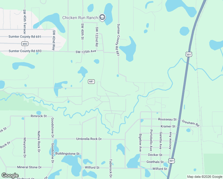 map of restaurants, bars, coffee shops, grocery stores, and more near 12845 Southwest 38th Way in Webster