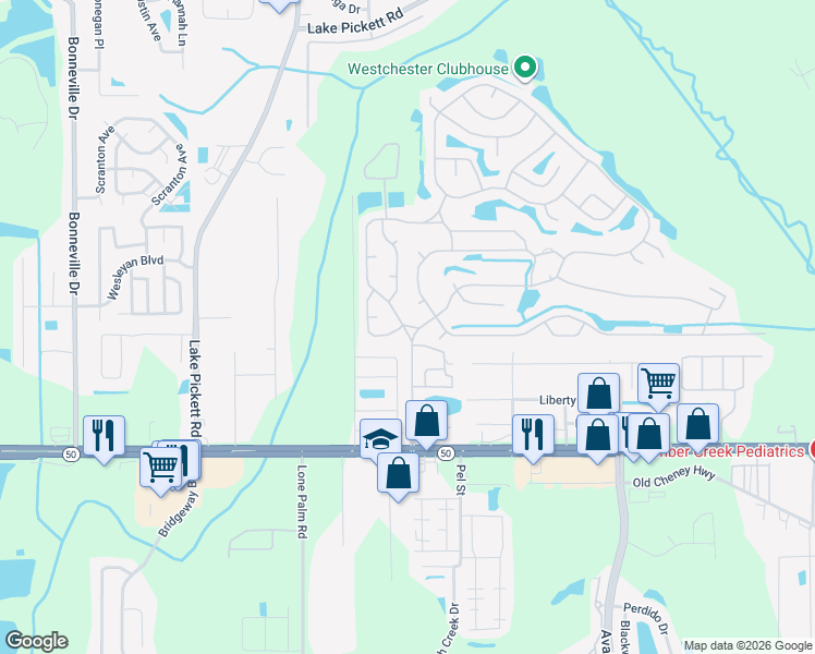 map of restaurants, bars, coffee shops, grocery stores, and more near 1852 Inverary Drive in Orlando