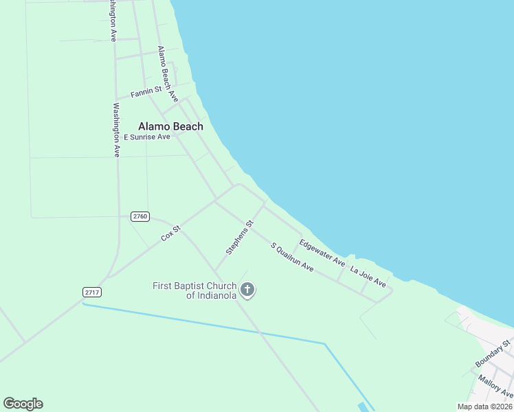 map of restaurants, bars, coffee shops, grocery stores, and more near 90 Stephens Street in Port Lavaca