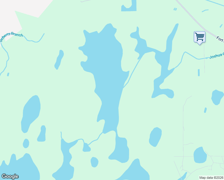 map of restaurants, bars, coffee shops, grocery stores, and more near Fort Christmas Road in Christmas