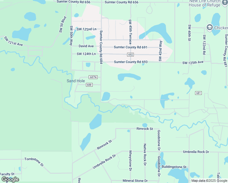 map of restaurants, bars, coffee shops, grocery stores, and more near 4301-4599 Southwest 127th Road in Webster