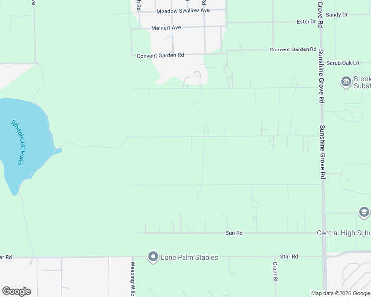 map of restaurants, bars, coffee shops, grocery stores, and more near 13078 Crowell Road in Brooksville