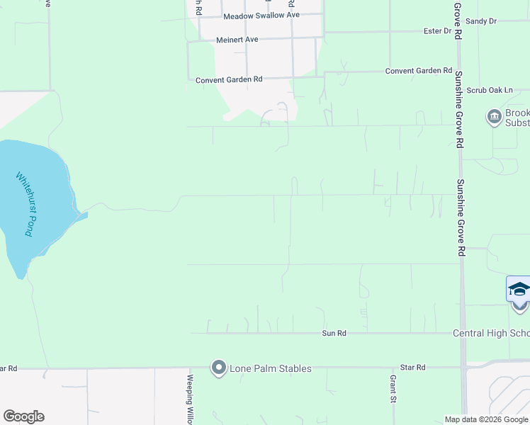 map of restaurants, bars, coffee shops, grocery stores, and more near 13078 Crowell Road in Brooksville