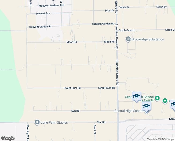 map of restaurants, bars, coffee shops, grocery stores, and more near 13262 Crowell Road in Brooksville