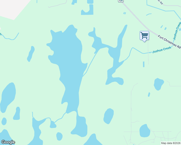 map of restaurants, bars, coffee shops, grocery stores, and more near 21320 Florida 420 in Christmas