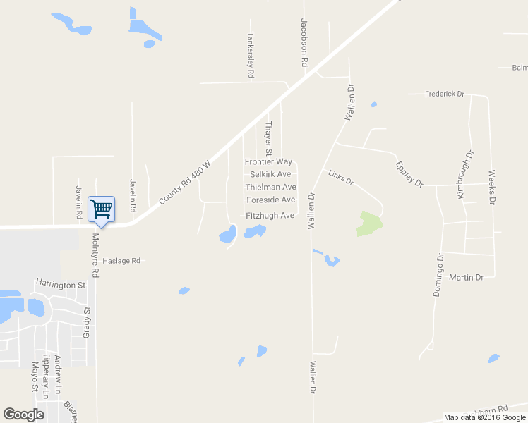 map of restaurants, bars, coffee shops, grocery stores, and more near 23155 Fitzhugh Ave in Brooksville