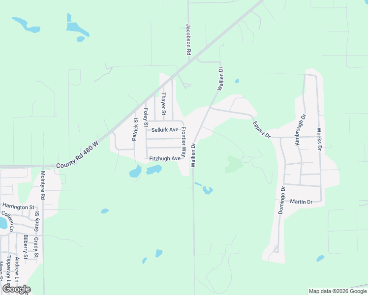 map of restaurants, bars, coffee shops, grocery stores, and more near Foreside Avenue in Brooksville