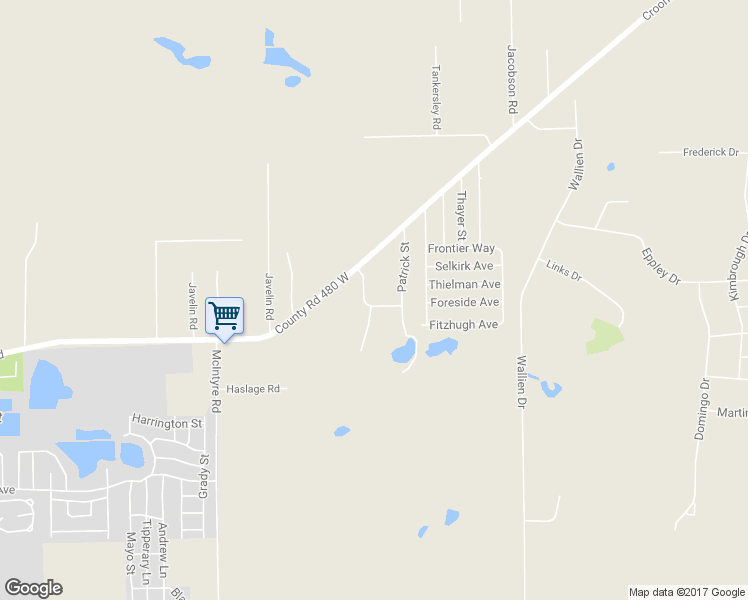 map of restaurants, bars, coffee shops, grocery stores, and more near 23041 Dewitt Drive in Brooksville