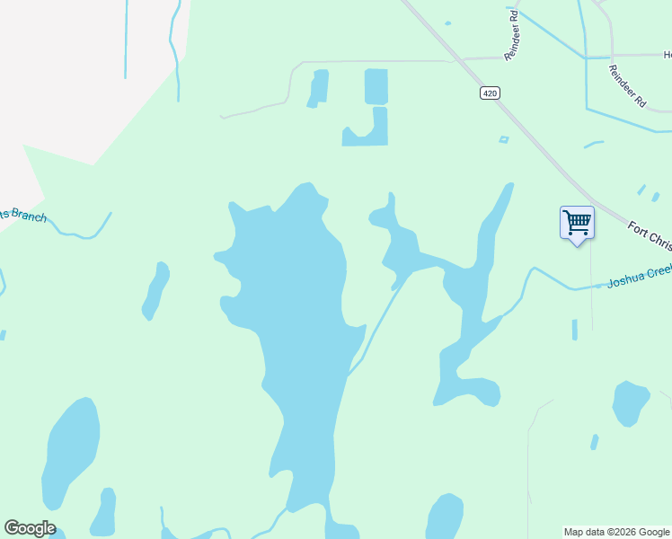 map of restaurants, bars, coffee shops, grocery stores, and more near 21107 Florida 420 in Christmas