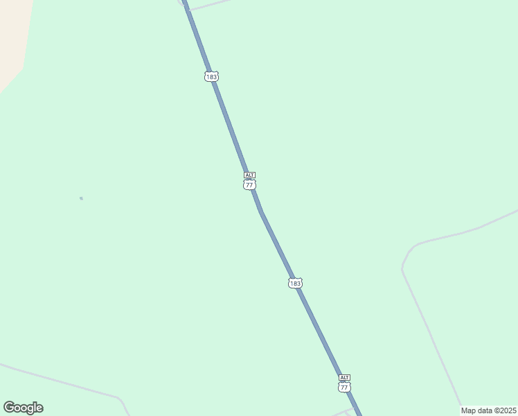 map of restaurants, bars, coffee shops, grocery stores, and more near 6805 U.S. 183 in Goliad
