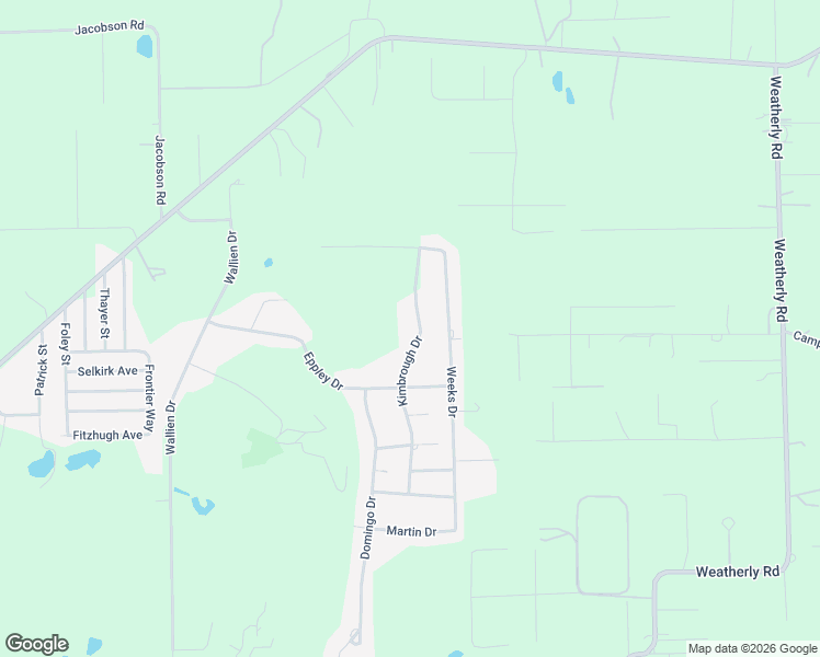 map of restaurants, bars, coffee shops, grocery stores, and more near 10113 Kimbrough Drive in Brooksville