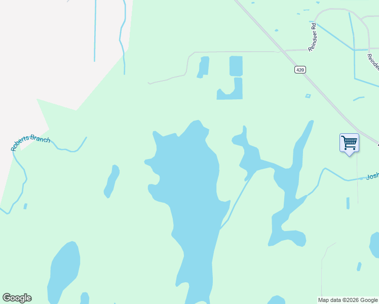 map of restaurants, bars, coffee shops, grocery stores, and more near 20990 Florida 420 in Christmas