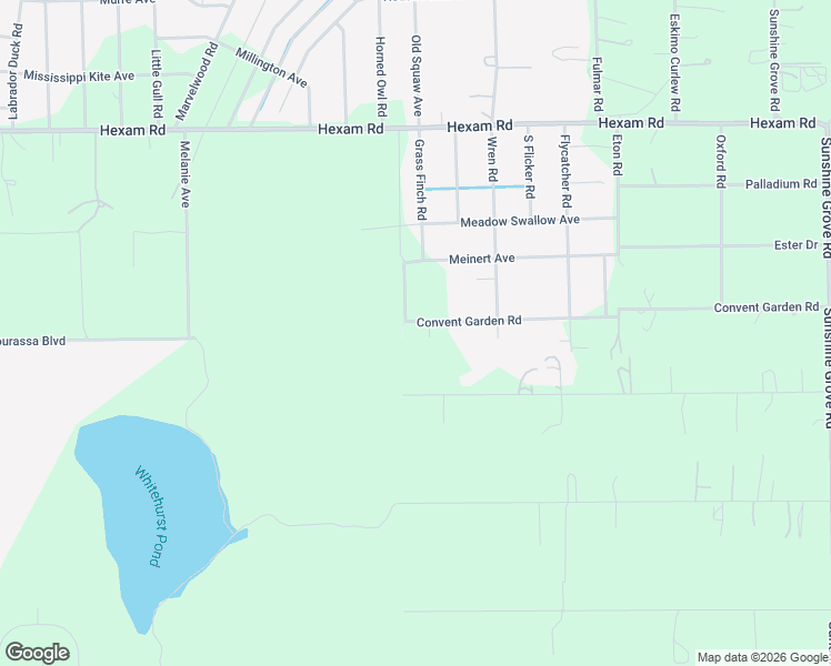 map of restaurants, bars, coffee shops, grocery stores, and more near 12416 Convent Garden Road in Brooksville