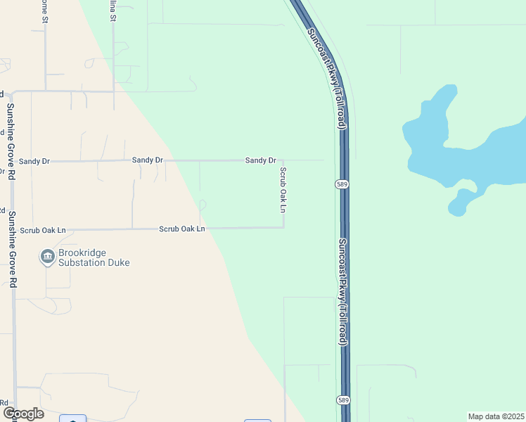 map of restaurants, bars, coffee shops, grocery stores, and more near 14421 Scrub Oak Lane in Brooksville