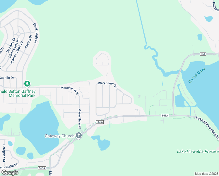 map of restaurants, bars, coffee shops, grocery stores, and more near 15840 Switch Cane Street in Clermont