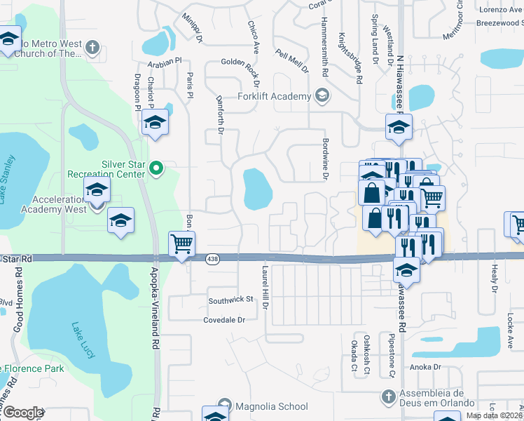 map of restaurants, bars, coffee shops, grocery stores, and more near in Hiawassee
